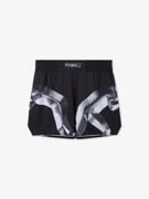 MANTO metal FIGHT SHORTS-black
